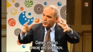 Kasparov in  MMC Slovenian TV - (I)