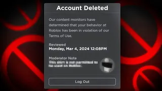 Roblox Might Actually Terminate Me For This...