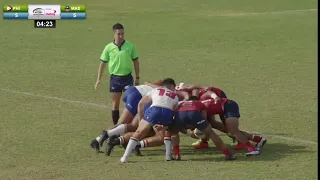 Malaysia vs Philippines Day 1 Asia Rugby Sevens Series 2021