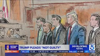 Trump pleads 'not guilty' to charges of keeping classified documents