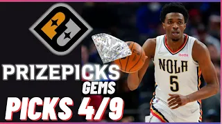 NBA PRIZEPICKS | PROP PICKS | SUNDAY | 4/9/2023 | NBA BETTING | BET PROPS | 4 DAY WIN STREAK!!!