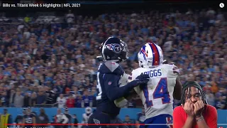 Bills vs. Titans Week 6 Highlights | NFL 2021! Reaction