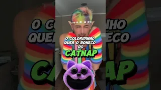 O Coloridinho quer o boneco do CatNap 💜😸 #coloridinho #catnap #poppyplaytime