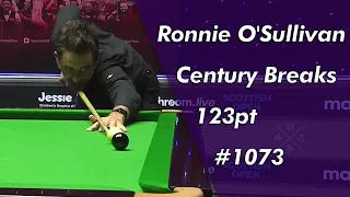 Ronnie O'Sullivan | Century Breaks 123pt #1073 Highlightsᴴᴰ