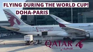 QATAR AIRWAYS Economy|Doha🇶🇦to Paris🇫🇷Airbus A350-900|Trip Report