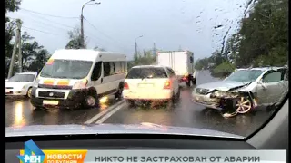 Трое полицейских пострадали в ДТП в Братском районе