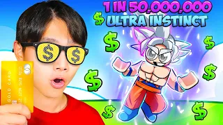 Spending $10,000 for the RAREST Anime Characters in Roblox