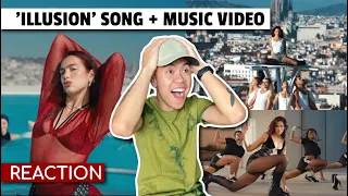 Dua Lipa - 'Illusion' Song & Music Video REACTION