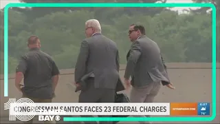 Congressman George Santos faces 23 federal charges