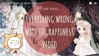 Love Nikki - EVERYTHING WRONG WITH THE HAPPINESS 5 EVENT VIDEO