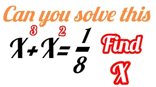 Singapore Math Olympiad | A Nice Exponent Question | Find the Value Of X | #maths #olympiad
