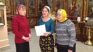 Пасхальный распев Георгиевского женского монастыря.
