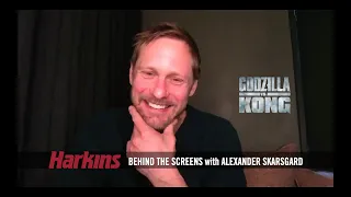 Alexander Skarsgard talks with Harkins Behind The Screens.