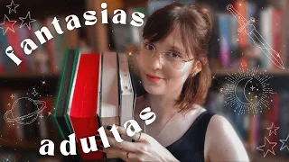 algumas FANTASIAS ADULTAS que valem a pena ler! // indicação de leitura