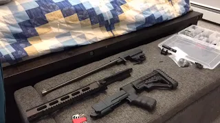 Archangel AA556R-EX Ruger 10/22 stock install and quick review.