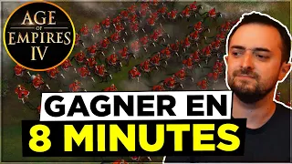 Age Of Empires 4 ⚔️ | GAGNER TOUTES VOS GAMES EN 8 MINUTES ?!