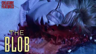 Chased From The Theatre By A Giant Man Eating Blob | The Blob (1988) | Creature Features
