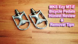 MKS Ezy MT-E Quick Release Bicycle Pedals Honest Review + Removal Tips
