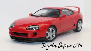 Tamiya Toyota Supra plastic model (Tamiya 1/24 kit)