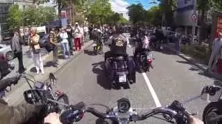 [50p] Hamburg Harley Days 2015 Parade, Reeperbahn & Großmarkt