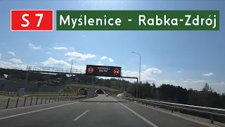 S7 Myślenice - Rabka-Zdrój (Zakopianka)