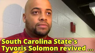 South Carolina State's Tyvoris Solomon revived after collapsing on bench
