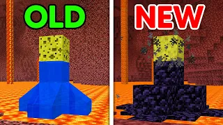 Testing OLD Minecraft vs NEW Minecraft