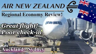 AIR NEWZEALAND Flight Review | B777-300ER Economy Class | Auckland to Sydney