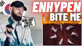 TeddyGrey Reacts to ENHYPEN (엔하이픈) 'Bite Me' Official MV | FIRST REACTION