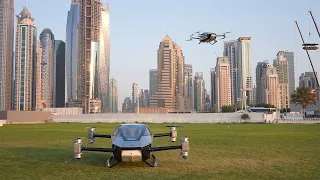 Immersive X2 Flying Car Flight Experience in Dubai