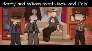 ||Henry and William meet Jack and Felix||FNaF/The Walten Files||Gacha Club||PART 1||