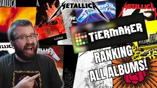 Metallica: ALL ALBUMS RANKED! (Tier List!!!)