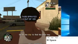 gta san andreas speedrun walkthrough TAGGING UP TURF