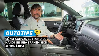 AutoTips 2 | Cómo activar el Freno de Manos en una transmisión automática 🙌🏻✅