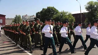 Армейская строевая песня «Яблоневый сад»