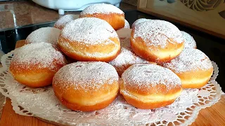 🥰 Krofne met mira se te blemet,me shije fantastike, Berliner, Krapfen besser wie beim Bäcker 🥰