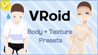VRoid Body Preset + Textures~ Link in Desc