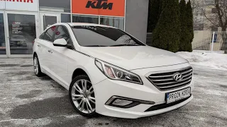 Продажа Hyundai Sonata LF Premium 2.0 LPI 2015г/Доставка авто из Кореи в Украину/Обзор газовых машин