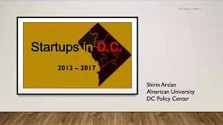 D C 's Startup Scene, Part II    Opportunity Costs