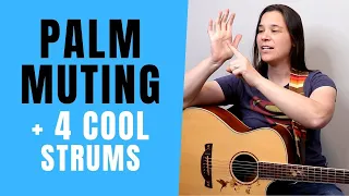 THE SECRET to  Palm Muting + 4 COOL STRUMMING PATTERNS