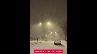 Beijing City, Snowfall