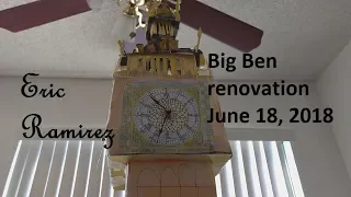 Big Ben paper project renovation!