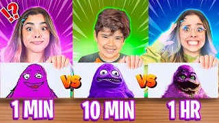 QUEM FIZER o MELHOR DESENHO do GRIMACE SHAKE, VENCE! *prêmio secreto no final* - DESAFIO