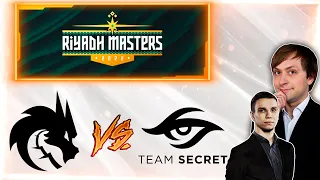 НС вместе с Jotm смотрит игру Team Spirit vs Team Secret | Riyadh Masters 2022