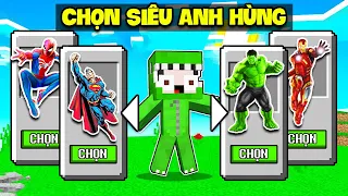 KHANGG BEDWARS THỬ THÁCH 24H CHỌN NHÂN VẬT SIÊU ANH HÙNG TỪ NOOB ĐẾN SIÊU HACKER TROLL NOOB TEAM