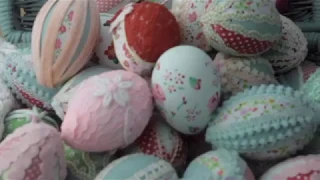 DIY Victorian/ Shabby Chic Easter Eggs