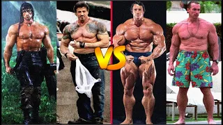 Arnold Schwarzenegger Vs Sylvester Stallone Transformation 2023 | From 1 To 72 Years Old