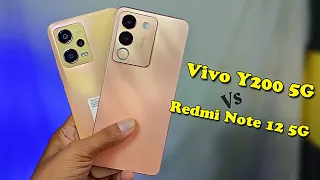 Vivo Y200 5G Vs Redmi Note 12 5G Review , Comparison & Many More