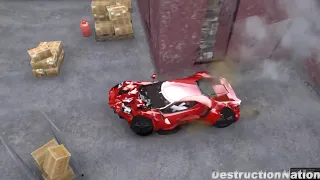 DestructionNation! GTA 4 Swing Set of Death - GTA IV Crash Testing Real Car Mods