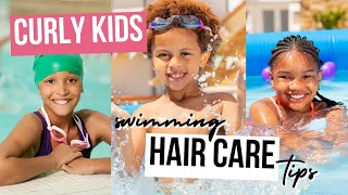 Protecting Mixed-Race Curls While Swimming | Essential Tips & Tricks for Healthy Curly Hair! 🏊‍♂️✨